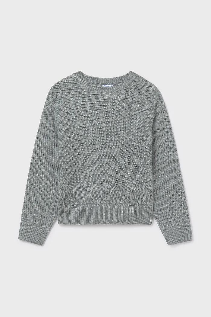 Παιδικό πουλόβερ Mayoral 7307.8A.Junior.9BYA τιρκουάζ AW25