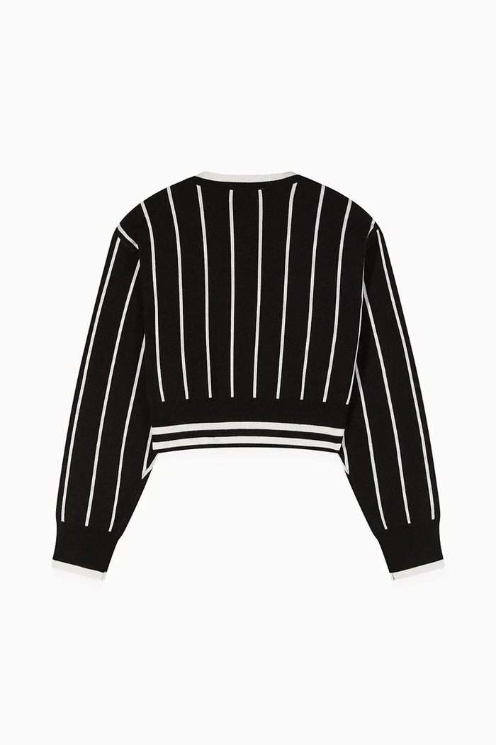 Patrizia Pepe pulover copii K275 7K0057 negru AW25