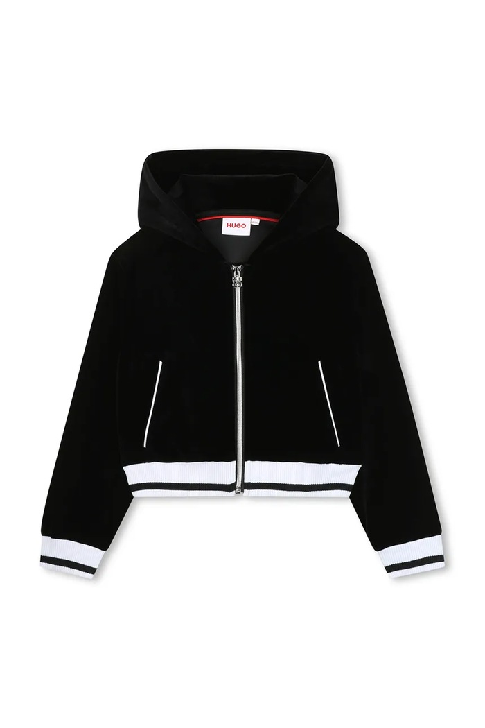 Dětský svetr HUGO G00500.156.162 černá AW25