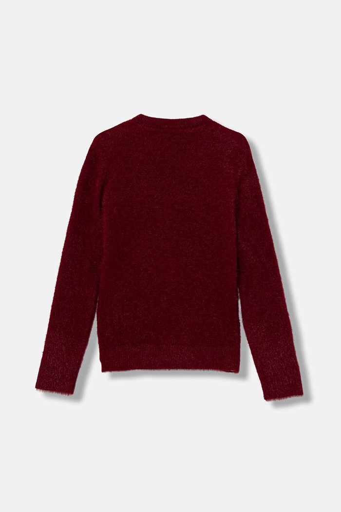 Guess sweter J5BR07.Z0720.9BYA bordowy AW25