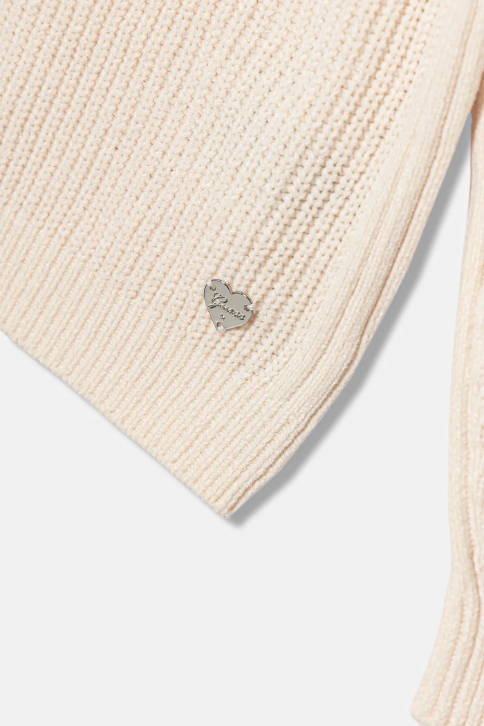 Dziewczynka Guess sweter dziecięcy J5BR08.Z3OC0.9BYA beżowy