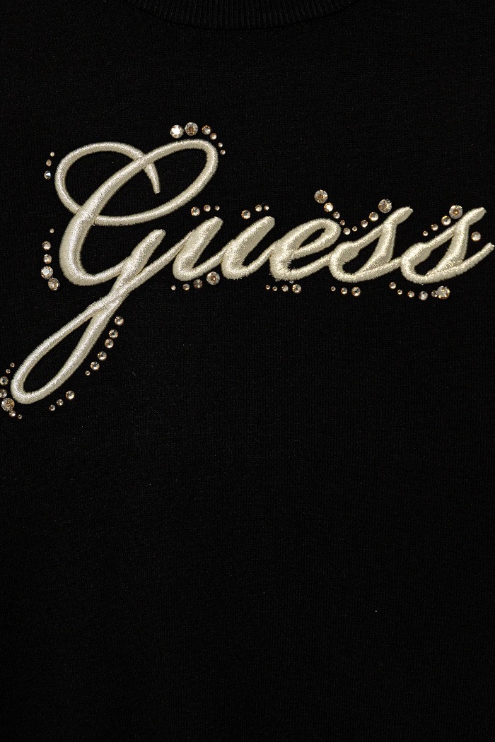 Lány Guess gyerek pulóver J5BR13.Z2NQ2.9BYA fekete