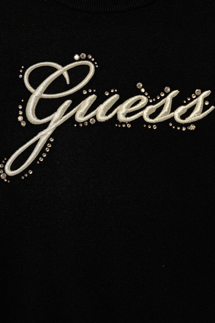 Lány Guess gyerek pulóver J5BR13.Z2NQ2.9BYA fekete