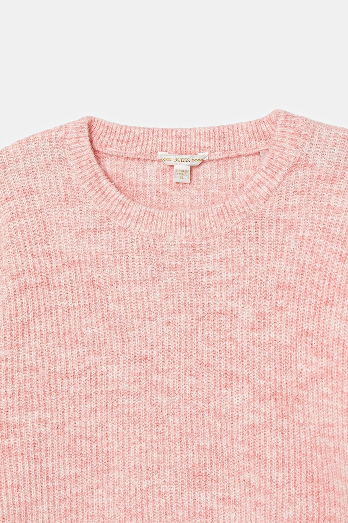 Dziewczynka Guess sweter z domieszką wełny dziecięcy J5BR19.Z1140.9BYA różowy