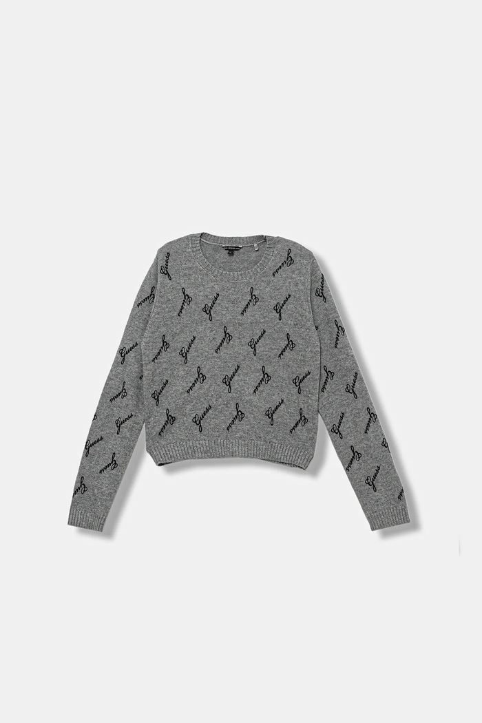 Dětský vlněný svetr Guess tenká šedá J5BR28.Z0870.9BYA