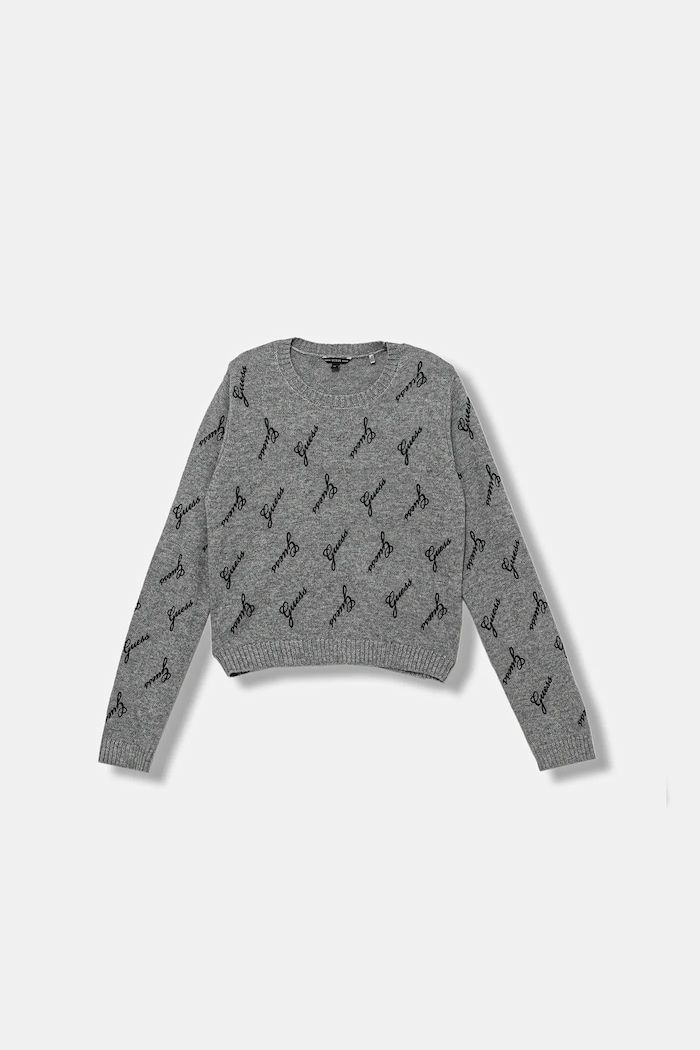 Dětský vlněný svetr Guess tenká šedá J5BR28.Z0870.9BYA