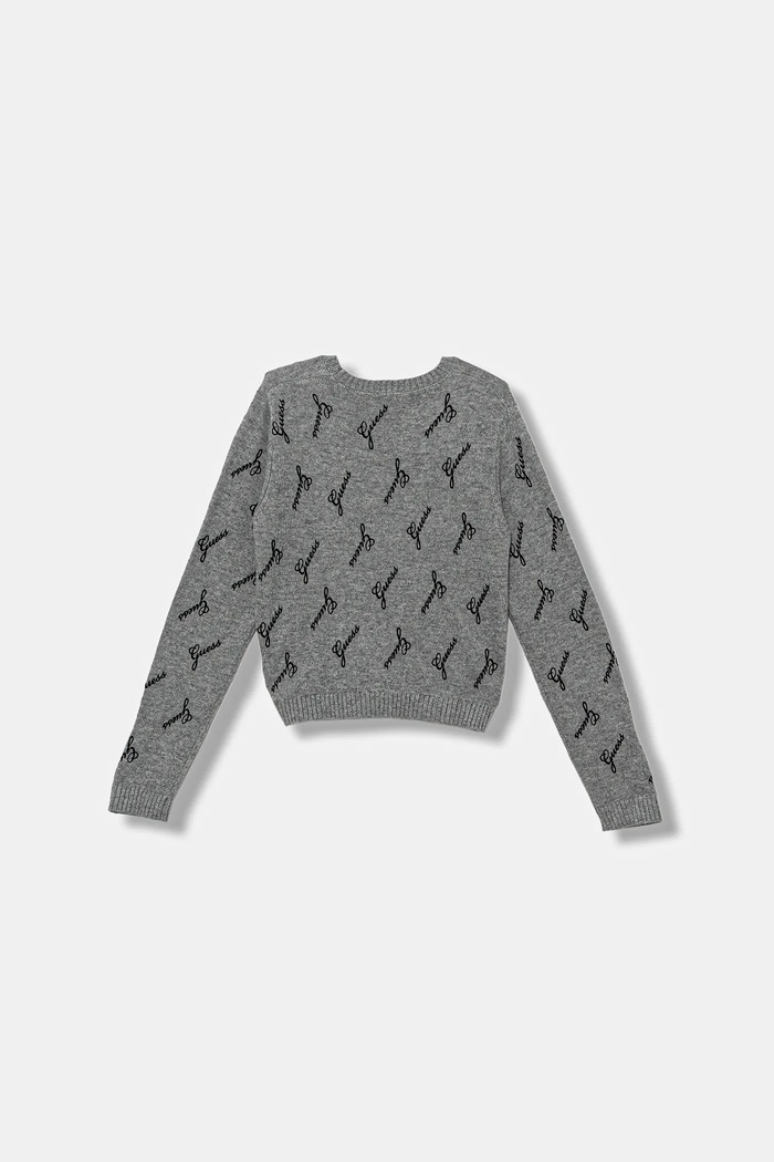 Dětský vlněný svetr Guess J5BR28.Z0870.9BYA šedá AW25