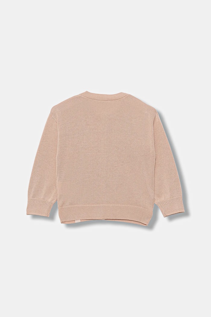 Dětský kardigan United Colors of Benetton 19DKG500R.P.seasonal růžová AW25