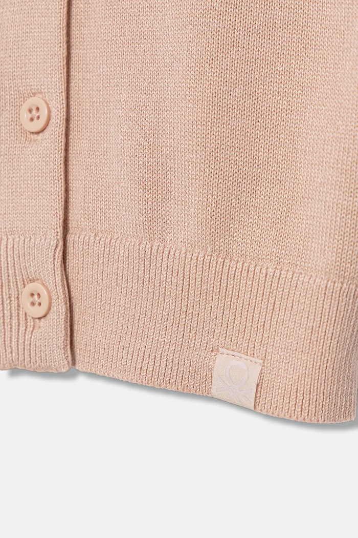 DÍVKA Dětský kardigan United Colors of Benetton 19DKG500R.P.seasonal růžová