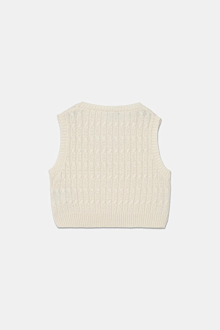 United Colors of Benetton gyerek mellény 1D32C108Y.G.seasonal bézs AW25