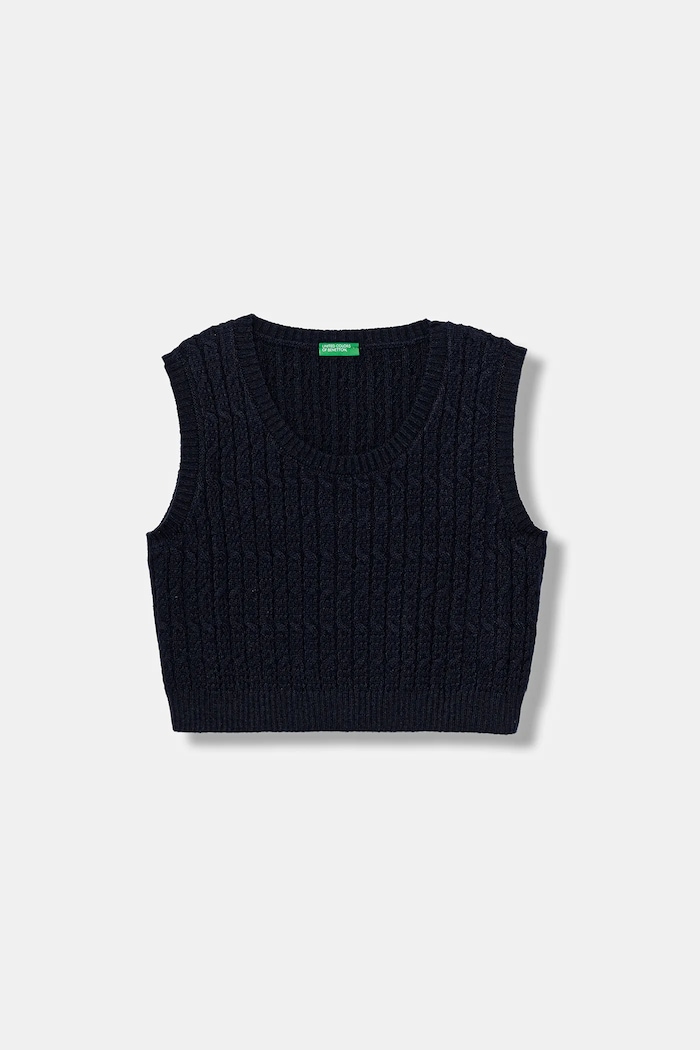 United Colors of Benetton gyerek mellény vékony sötétkék 1D32C108Y.G.seasonal