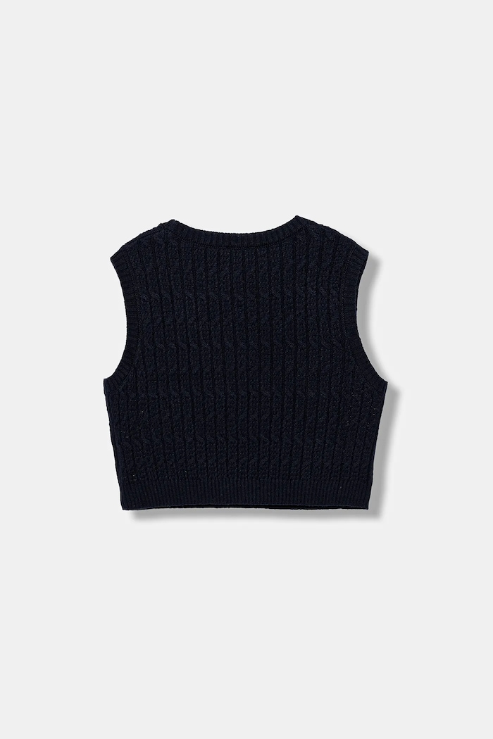 United Colors of Benetton gyerek mellény 1D32C108Y.G.seasonal sötétkék AW25