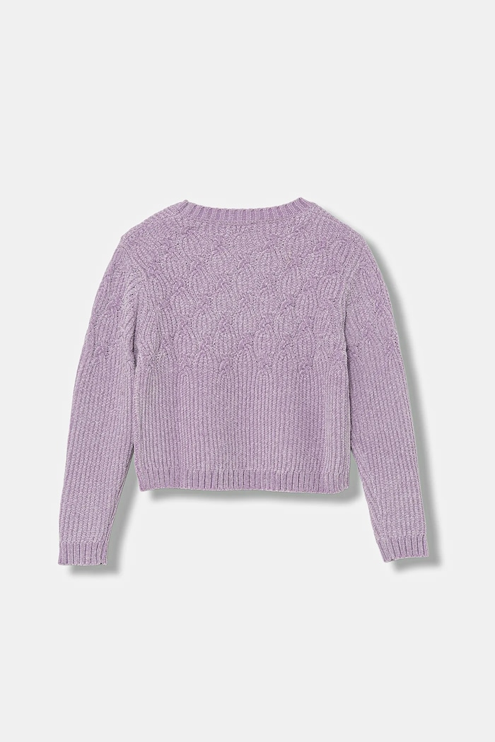 Sveter United Colors of Benetton 16CLG1010.P.seasonal fialová AW25
