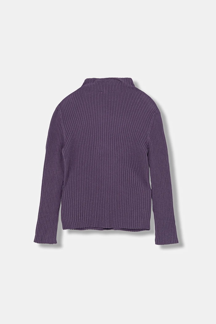 United Colors of Benetton sweter dziecięcy 1Y7QC200P.G.seasonal fioletowy AW25