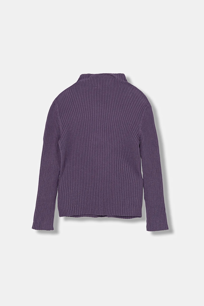 United Colors of Benetton sweter dziecięcy 1Y7QC200P.G.seasonal fioletowy AW25