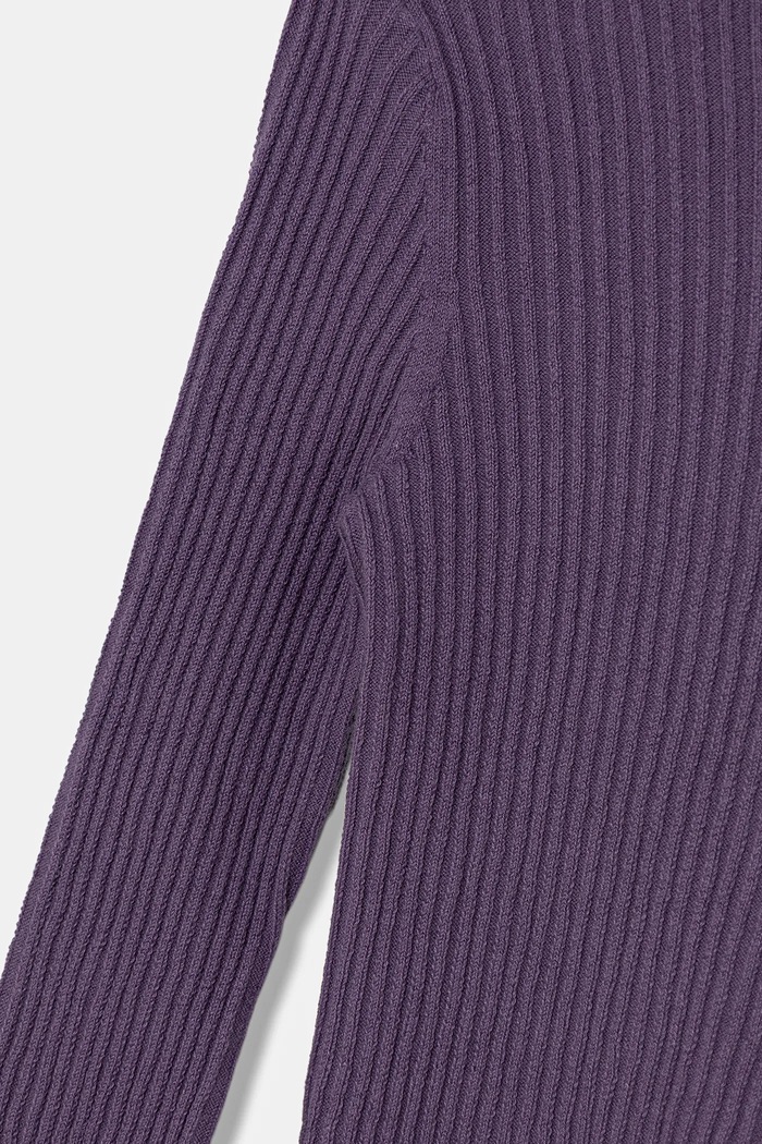 Dziewczynka United Colors of Benetton sweter dziecięcy 1Y7QC200P.G.seasonal fioletowy