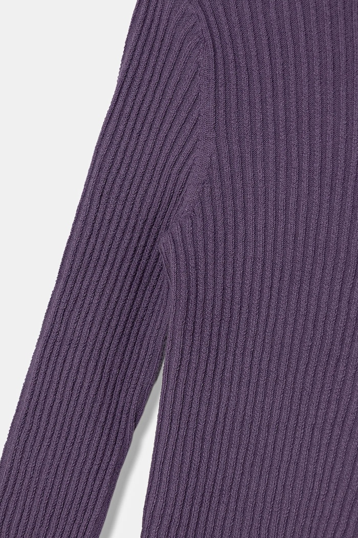 Dziewczynka United Colors of Benetton sweter dziecięcy 1Y7QC200P.G.seasonal fioletowy