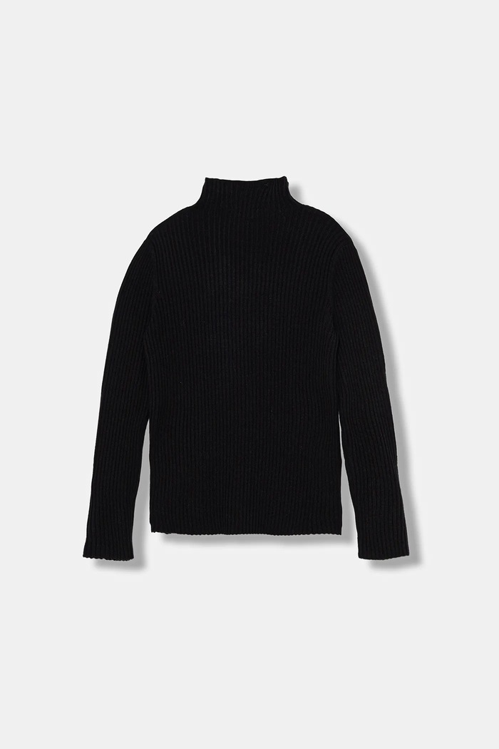 United Colors of Benetton pulover copii 1Y7QC200P.G.seasonal negru AW25
