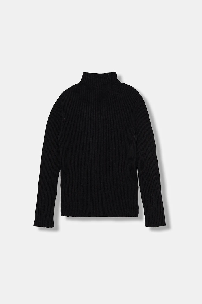 United Colors of Benetton pulover copii 1Y7QC200P.G.seasonal negru AW25