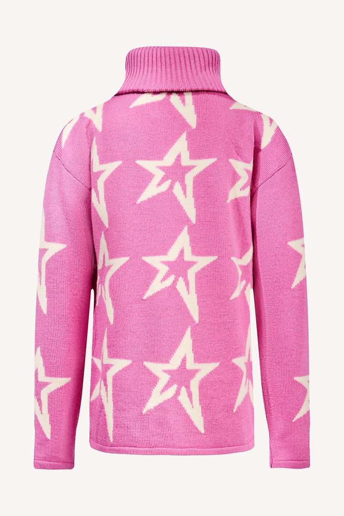 Perfect Moment Свитер для детей из шерсти star dust sweater K6000042.G розовый AW25