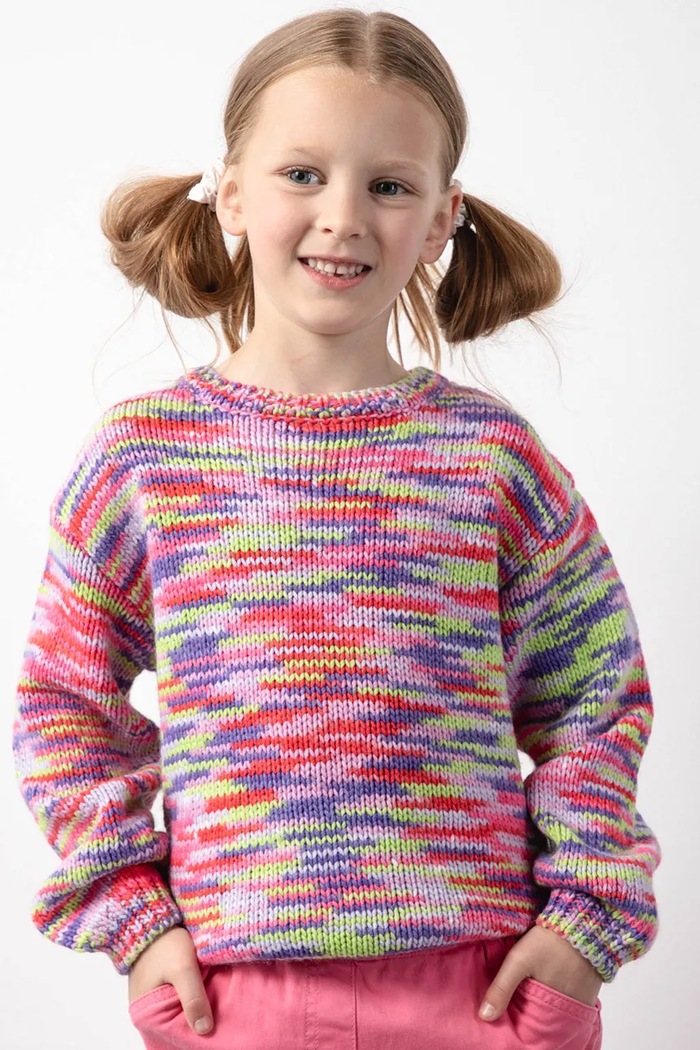 Coccodrillo pulover copii cu modele multicolor ZC5172101RGK