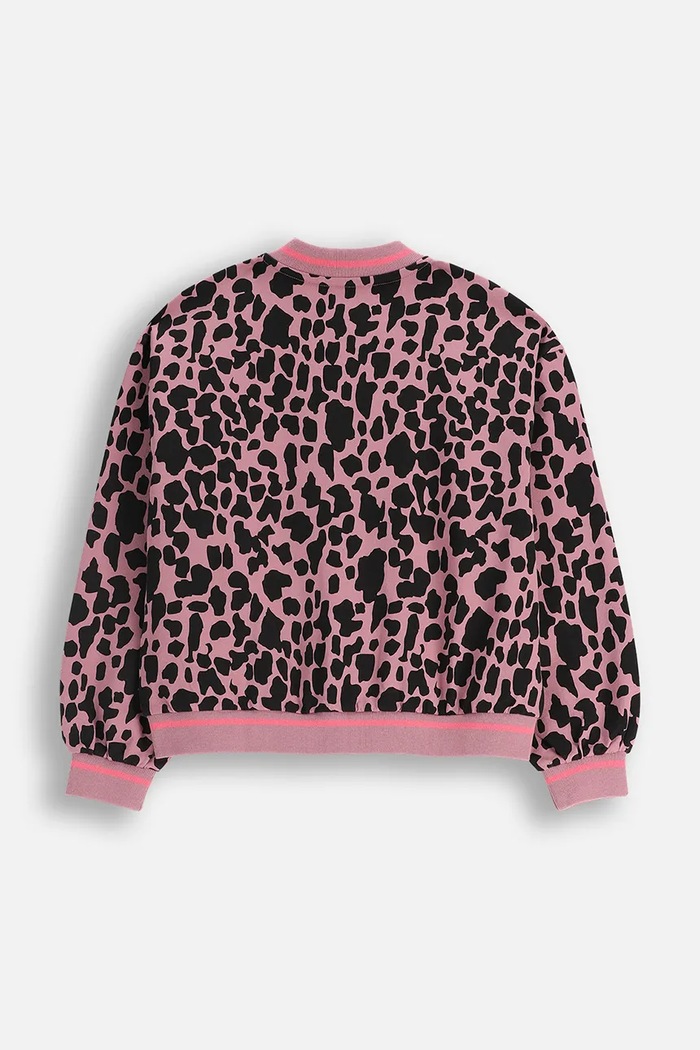 Coccodrillo Bluza bawełniana dziecięca ZC5132201CGJ różowy AW25