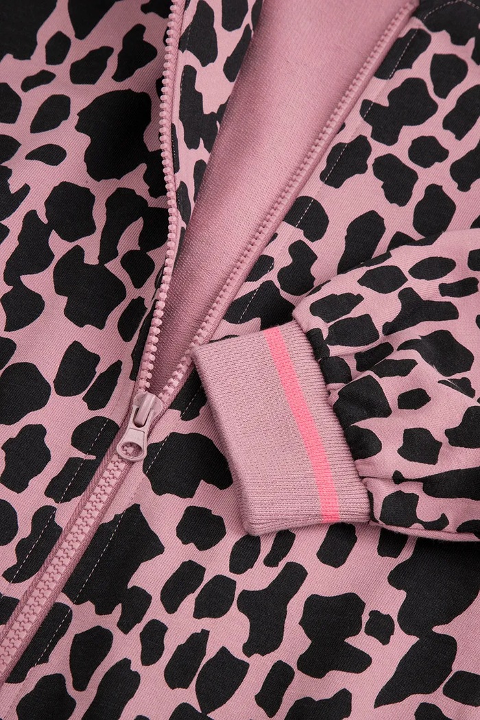 Bluza bawełniana dziecięca Coccodrillo ZC5132201CGJ różowy