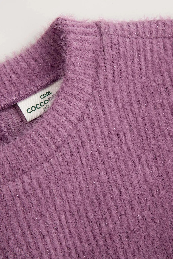 Dječji pulover Coccodrillo roza ZC5132102WGJ