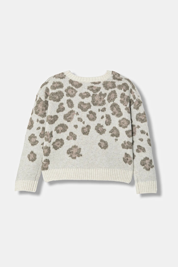 United Colors of Benetton gyerek pulóver 1SJFQ109H.G.Seasonal bézs AW25