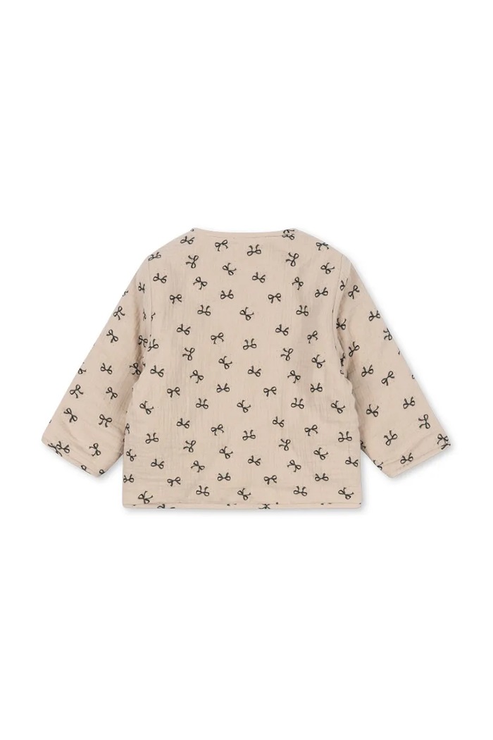 Chlapec Detská bavlnená bunda Konges Sløjd COCO PADDED JACKET KS103759.9BYA béžová