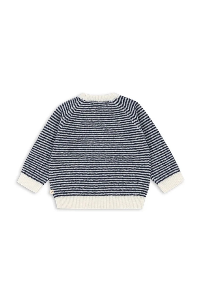 Konges Sløjd sweter dziecięcy BERLE KNIT SWEATER KS103718.9BYA granatowy AW25