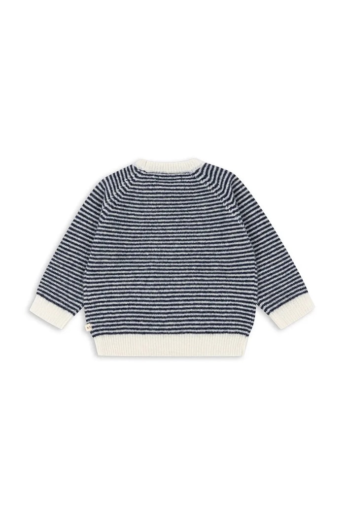 Konges Sløjd sweter dziecięcy BERLE KNIT SWEATER KS103718.9BYA granatowy AW25