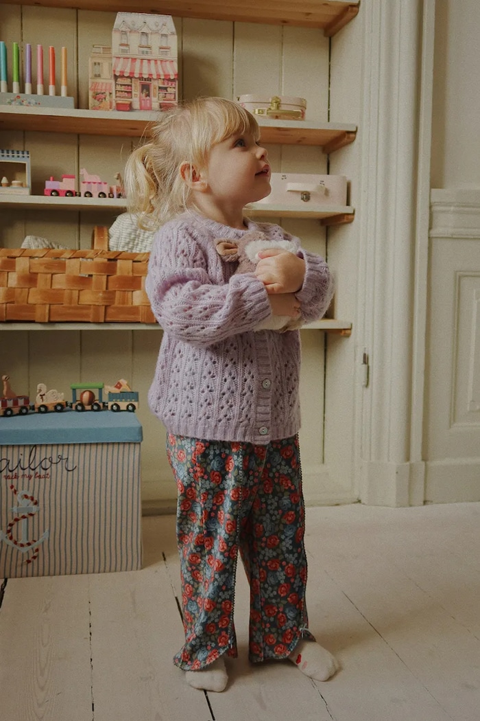 Konges Sløjd cardigan de lână pentru copii ISA CARDIGAN KS103829.9BYA