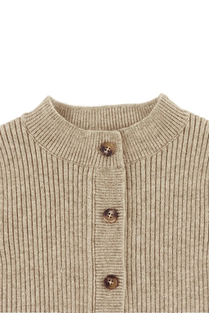 Donsje vestă copii Tjitske Vest 4103800 bej