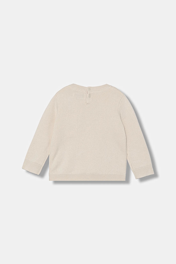 Calvin Klein Jeans πουλόβερ παιδικό IN0IN00234.9BYA μπεζ AW25