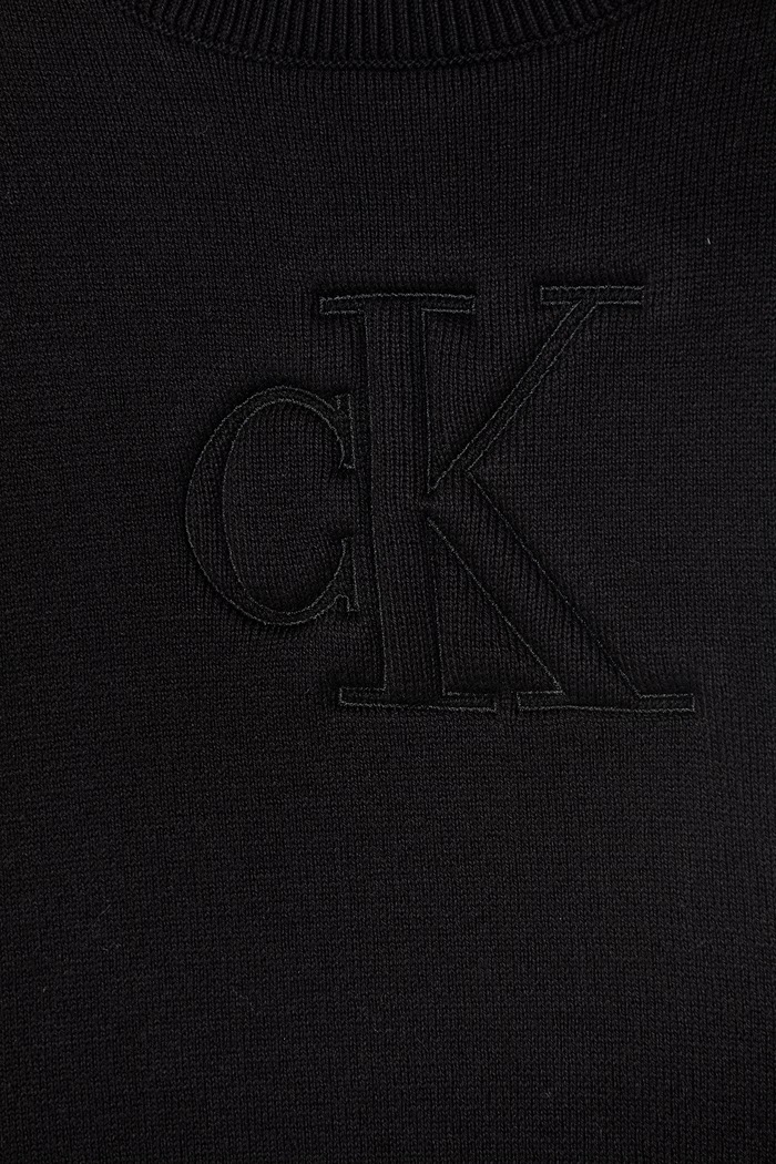 Chlapec Calvin Klein Jeans sveter detský IN0IN00234.9BYA čierna