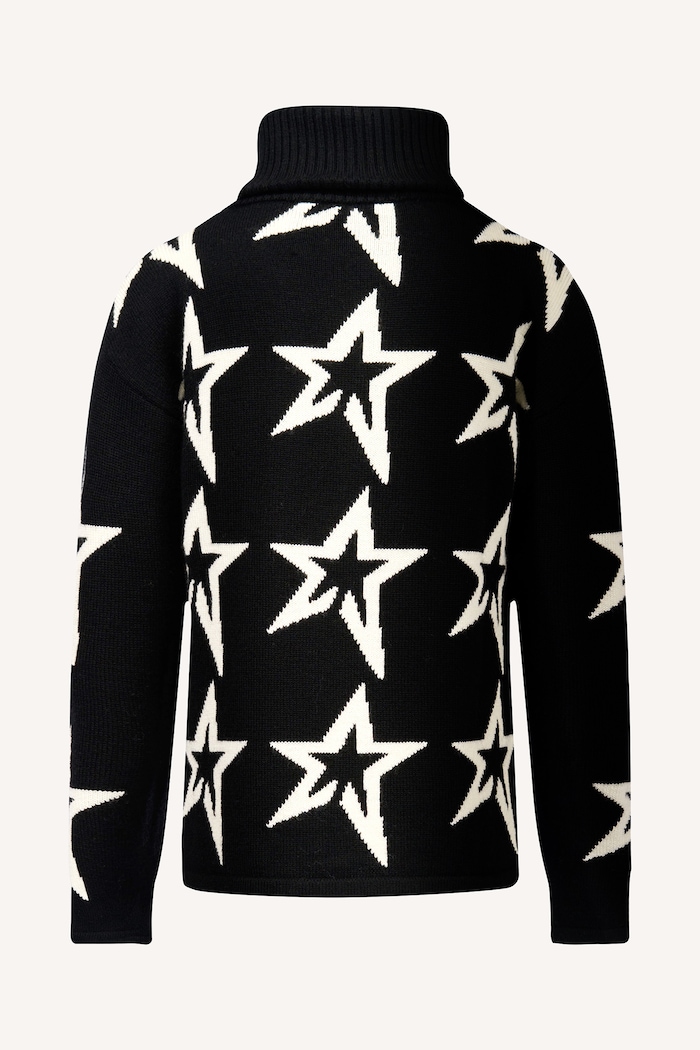 Perfect Moment Svetr dětský vlněný star dust sweater K6000042 černá AW25