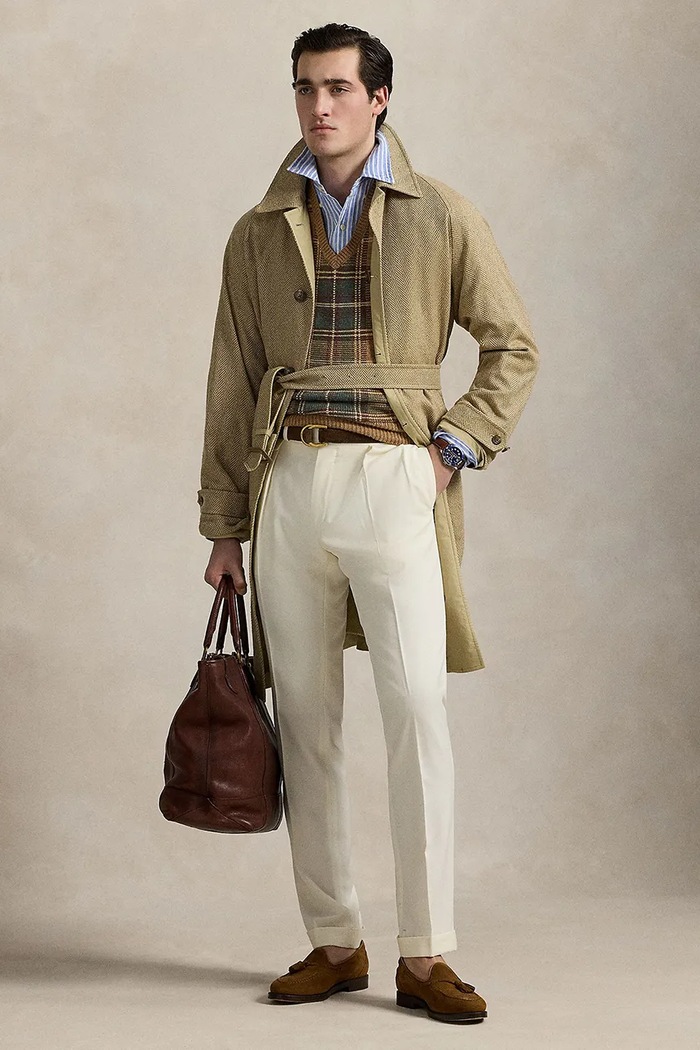 Odzież Polo Ralph Lauren bezrękawnik wełniany 710970654 beżowy
