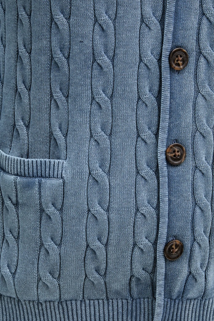Pamučni kardigan Tommy Hilfiger MW0MW40556 plava
