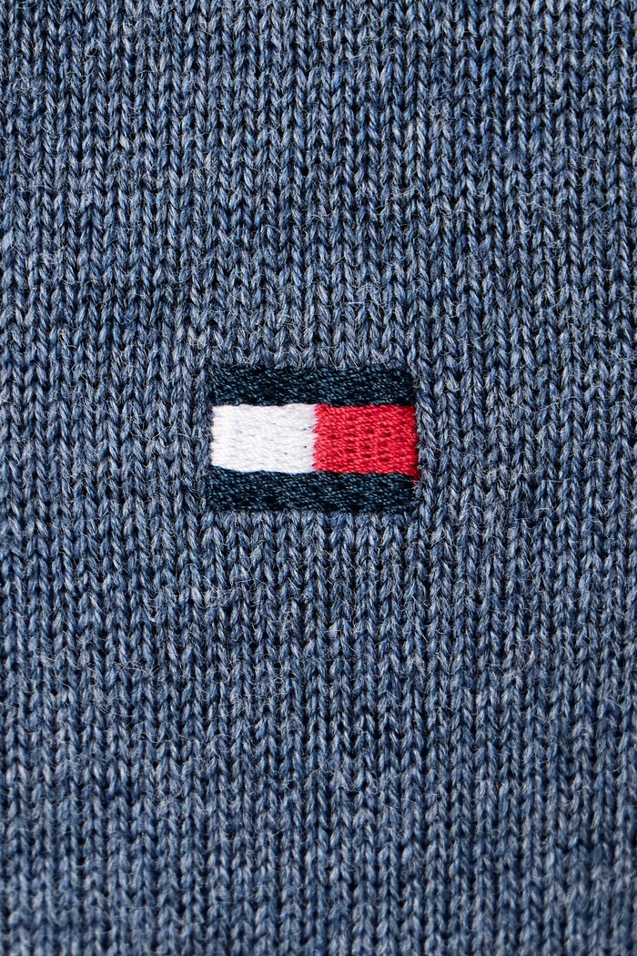 Πουλόβερ ανδρικό βαμβακερό Tommy Hilfiger μπλε MW0MW39999