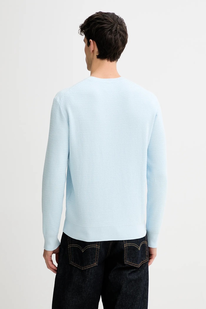 Oblečenie Sveter Calvin Klein LV04LB327G modrá