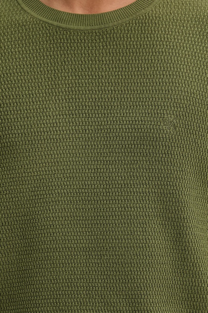 Sveter Calvin Klein LV04LB327G zelená
