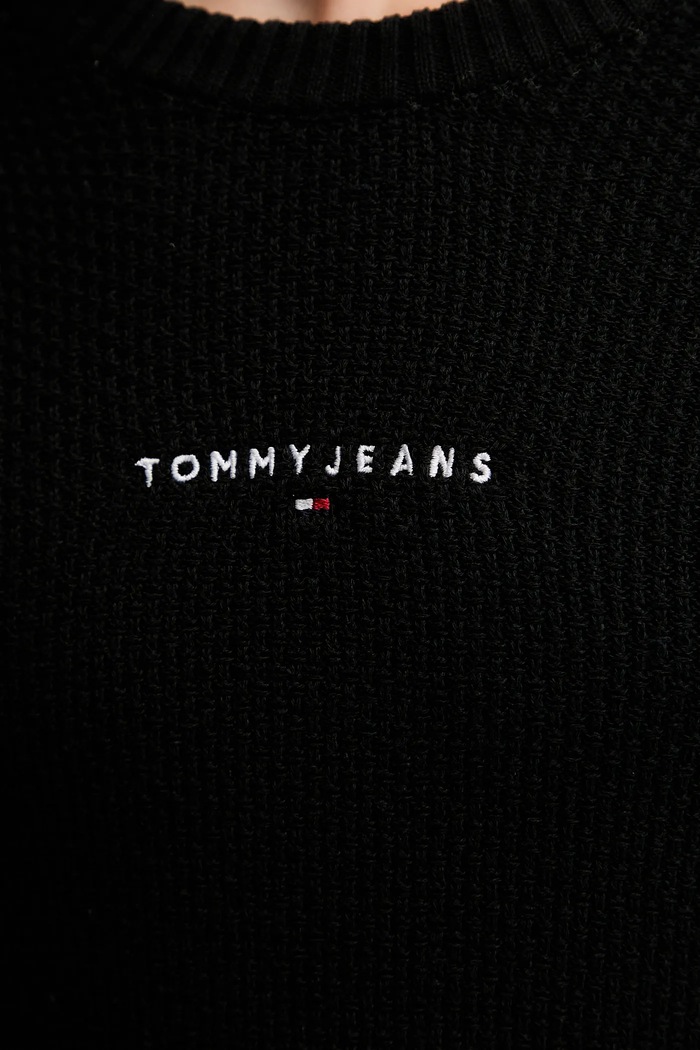 Tommy Jeans pulover DM0DM21655 negru