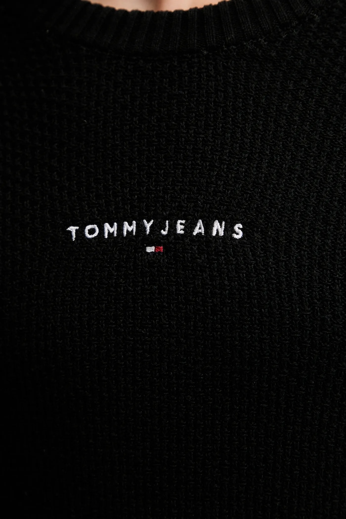 Tommy Jeans pulover DM0DM21655 negru