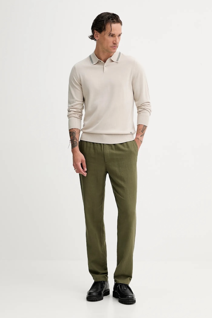 PS Paul Smith pulover de lână M2R.303Z.T21861 bej AW25