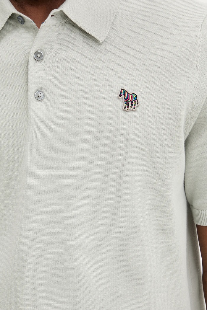 Polo de bumbac PS Paul Smith M2R.485ZZ.T21858 gri
