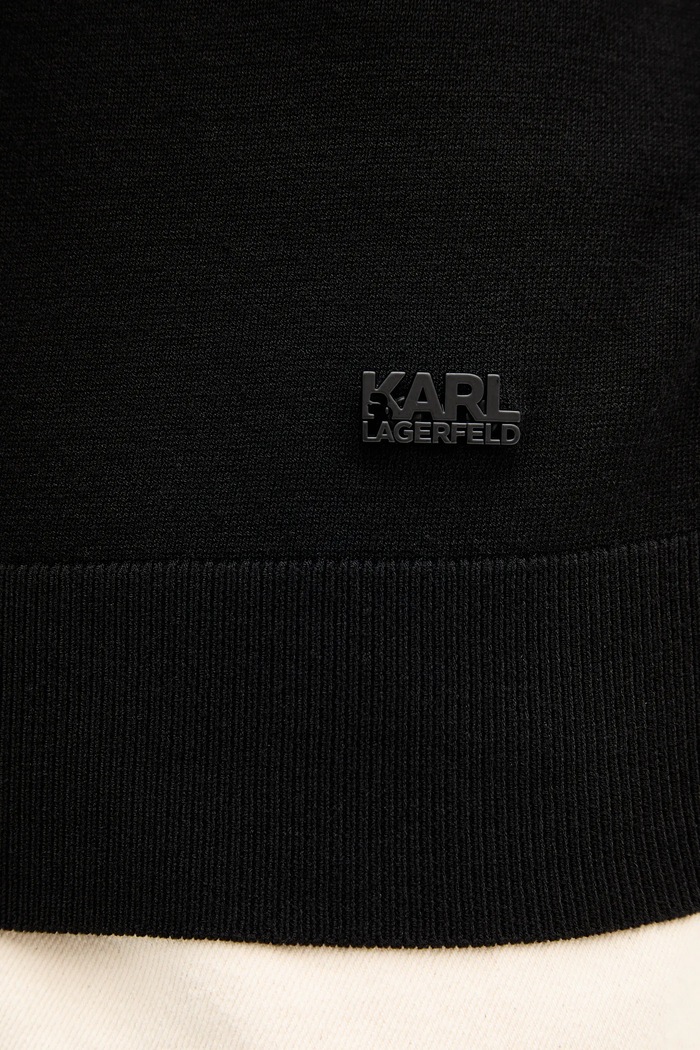 Sveter Karl Lagerfeld 553310.655039 čierna