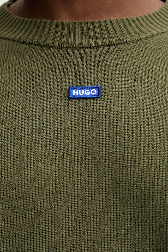 Pulover San Casey-CP HUGO Blue verde 50543784