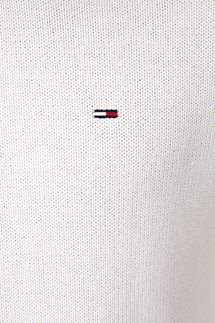 Sweter męski bawełniany Tommy Jeans beżowy DM0DM21787