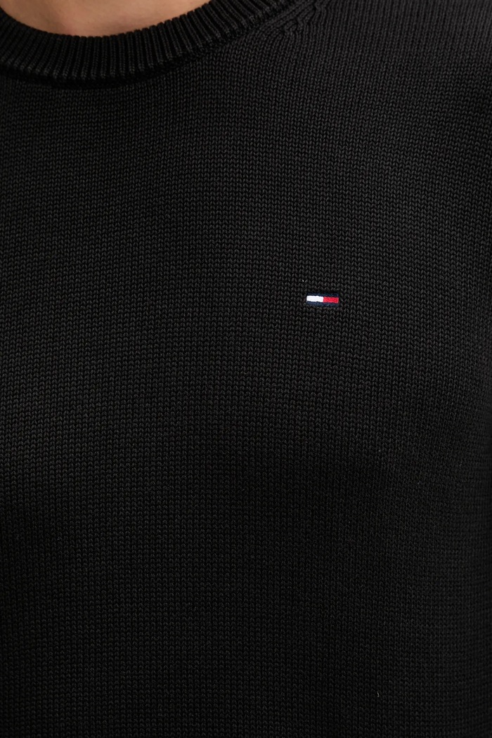 Bavlnený sveter Tommy Jeans DM0DM21787 čierna
